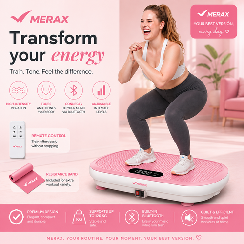 Merax®  Slim Vibration Plate