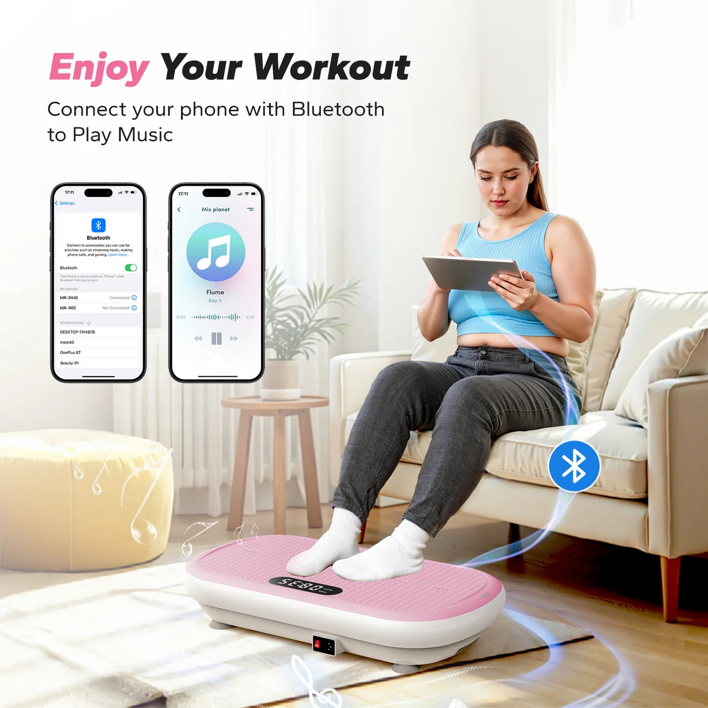 Merax®  Slim Vibration Plate